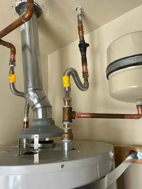 Water heater installation and plumbing repair in Kermit